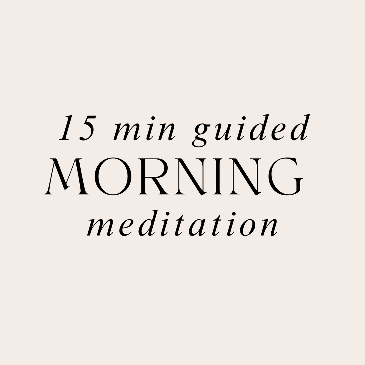 15 Minute Guided Morning Meditation The Rising Circle